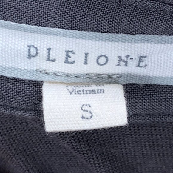 Pleione Sharkbite Hem Pocket Blouse Size Small - Picture 7 of 8